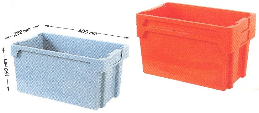 TINA PLASTICA 400x232x190MM (CINZENTO)