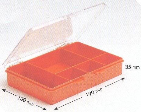 MINI CONTENTOR 190x130x35MM  P 6