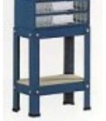 SUPORTE AZUL P/ESTANTE N1-4 P/MEDIO 1F/S