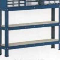SUPORTE AZUL P/ESTANTE N5-8 P/ALTO  3F/S