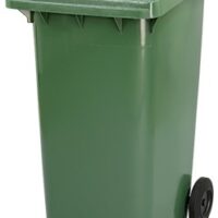 CONTENTOR LIXO VERDE  240LT     $