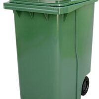 CONTENTOR LIXO VERDE  360LT     $