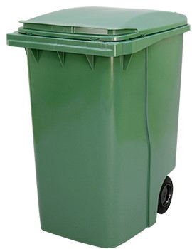 CONTENTOR LIXO VERDE  360LT     $