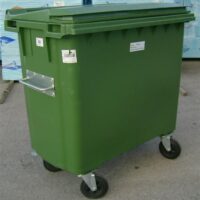 CONTENTOR LIXO VERDE  800LT OSCHNER$