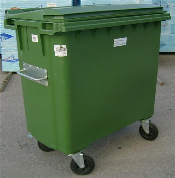 CONTENTOR LIXO VERDE  800LT OSCHNER$
