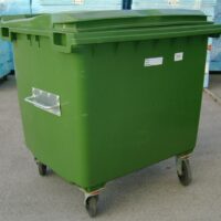 CONTENTOR LIXO VERDE 1000LT OSCHNER$