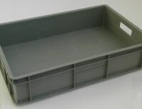 CONTENTOR PLASTICO 600x400x130MM 1201$