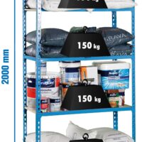 908082 EST.MADERCLICK AZUL5P 2×1,0x0,5M$