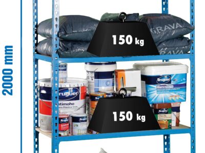 908082 EST.MADERCLICK AZUL5P 2×1,0x0,5M$