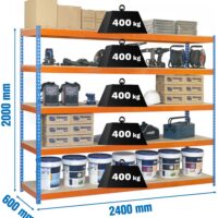 945964 EST.ST2406-5 A/L 5PT 2×2,4×0,60M$