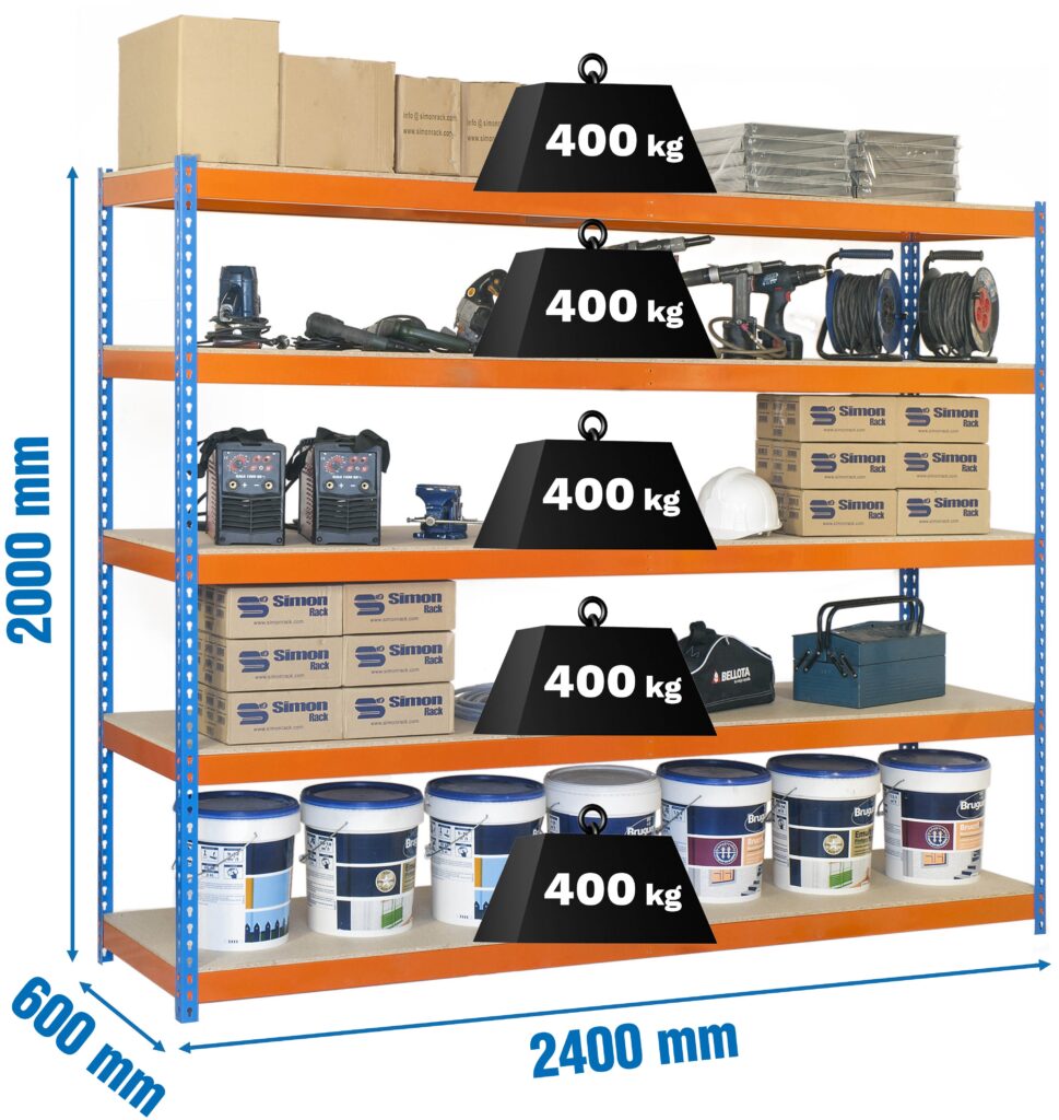 945964 EST.ST2406-5 A/L 5PT 2×2,4×0,60M$