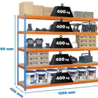 957820 EST.ST1204-5 A/L 5P 2,5×1,2×0,45$