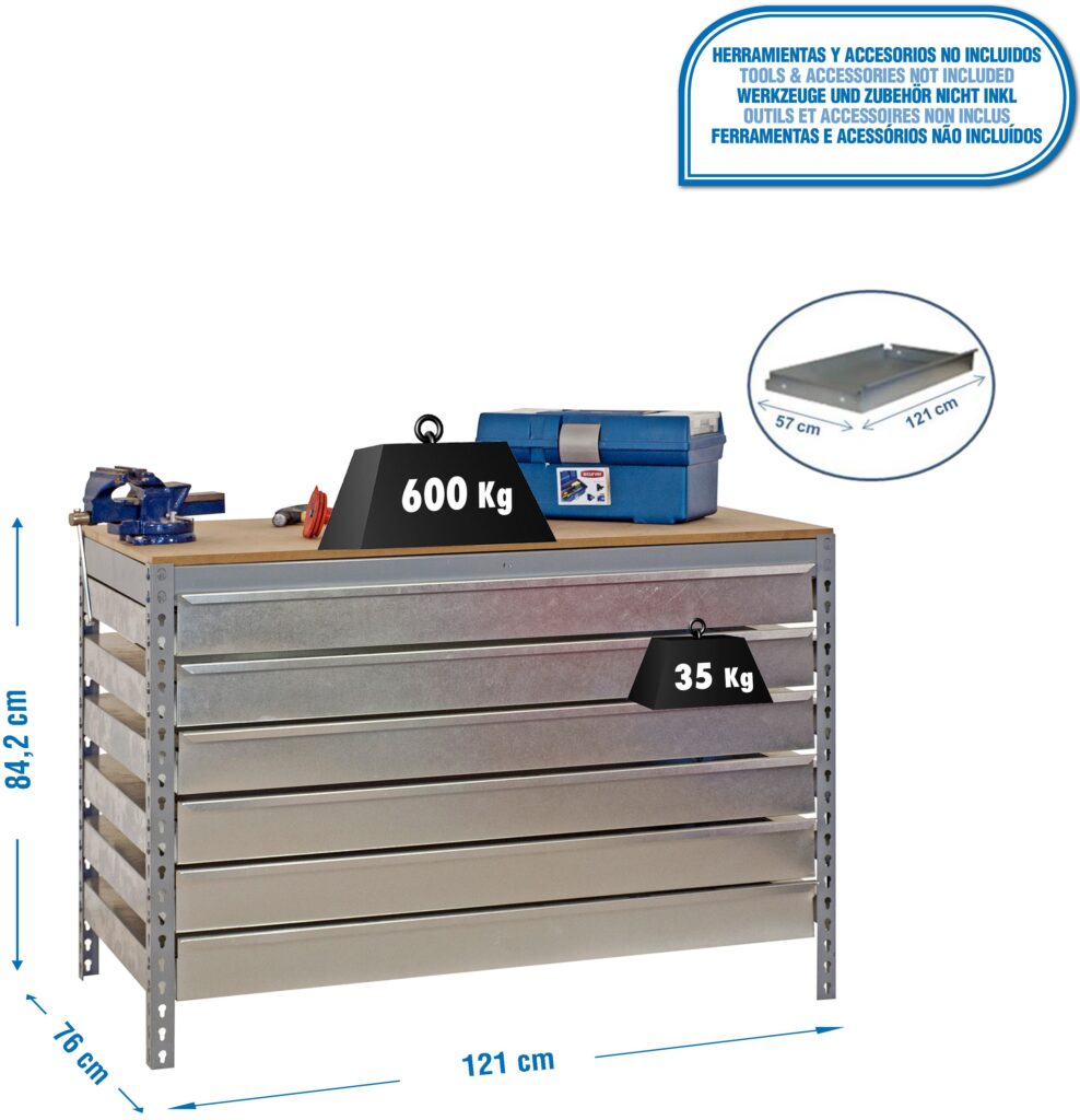932902 BANC.6/GV. 840x1200x600CZ BT5BOX$
