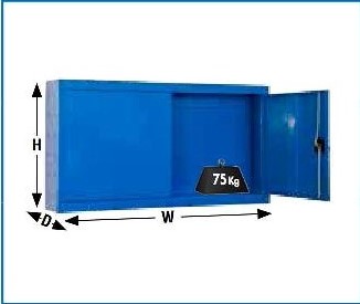 941782 ARM.PAREDE P/FERR.AZUL 500x650MM$
