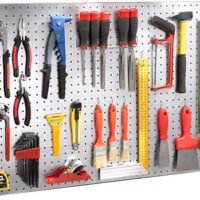 919033 PAINEL PERFURADO CINZ. 900x400MM$