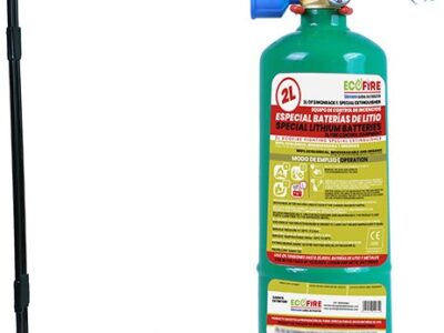 144349 ECOFIRE EXTINTOR VERDE 2LT C/SUP.