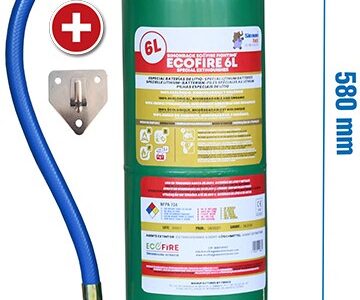 156632 ECOFIRE EXTINTOR VERDE 6LT