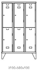 VESTIARIO 190×90 6P VESSS6P990002525$