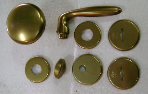 CONJUNTO PUXADOR ALUMINIO/ANODI.P/ALIAS&