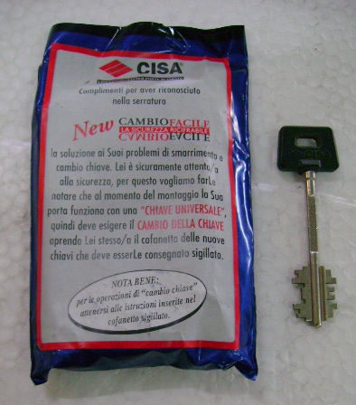 123309 CONJUNTO 5 CHAVES P/PORTAS ALIAS