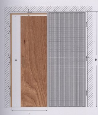 CAIXA P/CORRER PAREDE REBOCO   600×2000$