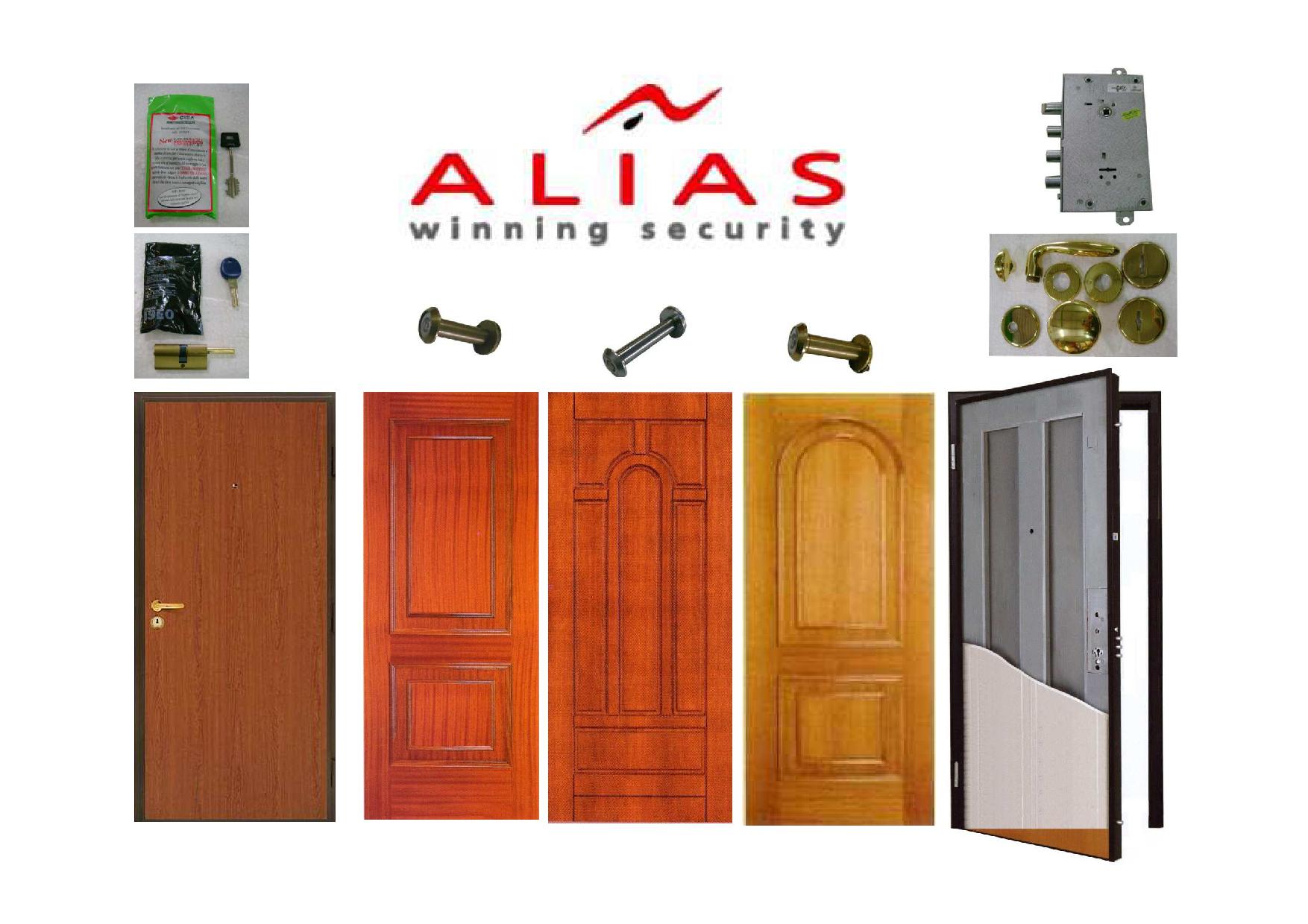 ALIAS - Portas Blindadas / NINZ - PADILLA - Portas corta-fogo / Multiusos