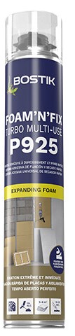 P – 925  ESPUMA POLIUR.SC/RP.TURBO 750ML