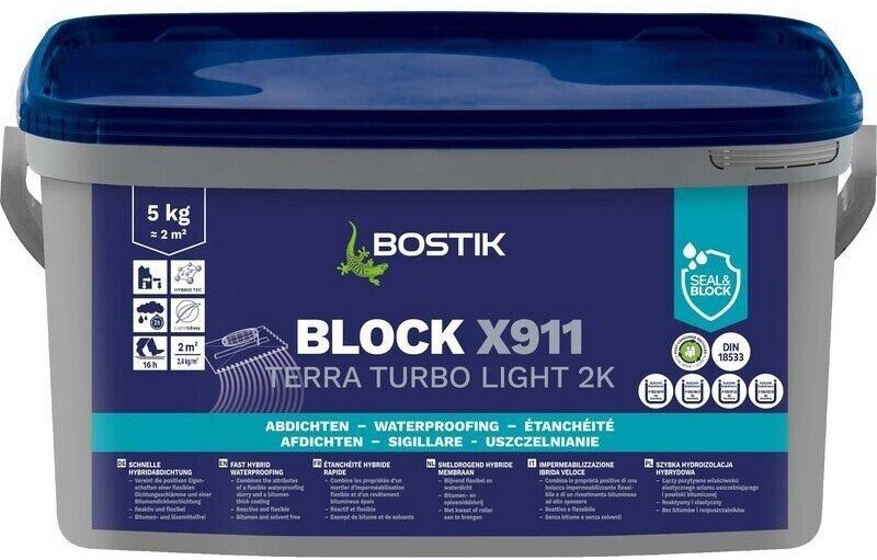 30623216 ARGAMASSA IMPERB.BLOCK X911 5KG