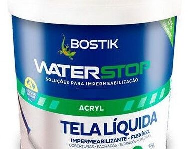 WATERSTOP TELA LIQUIDA FIBRAS BRANCO 1KG
