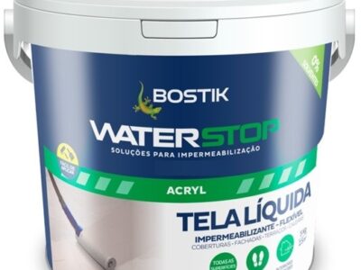 WATERSTOP TELA LIQUIDA FIBRAS CINZA  5KG