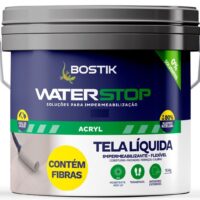 WATERSTOP TELA LIQUIDA FIBRAS CINZA 15KG