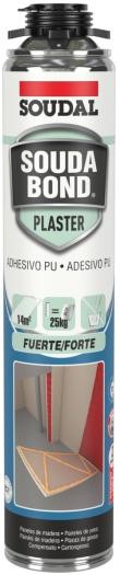 159854 ESPUMA SOUDABOND PLASTER PIST.750