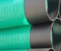 TUBO CORRUGADO VERDE    (VARA 6MT)125MM$