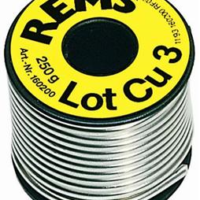 160200 BOBINE SOLDA 3MM ESTANHO 250GR#