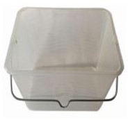 BALDE TRANSPARENTE 8LT + TAMPA   (PROMO)