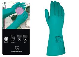 LUVA NITRIL PROD/QUIMICOS 33CM   821/9