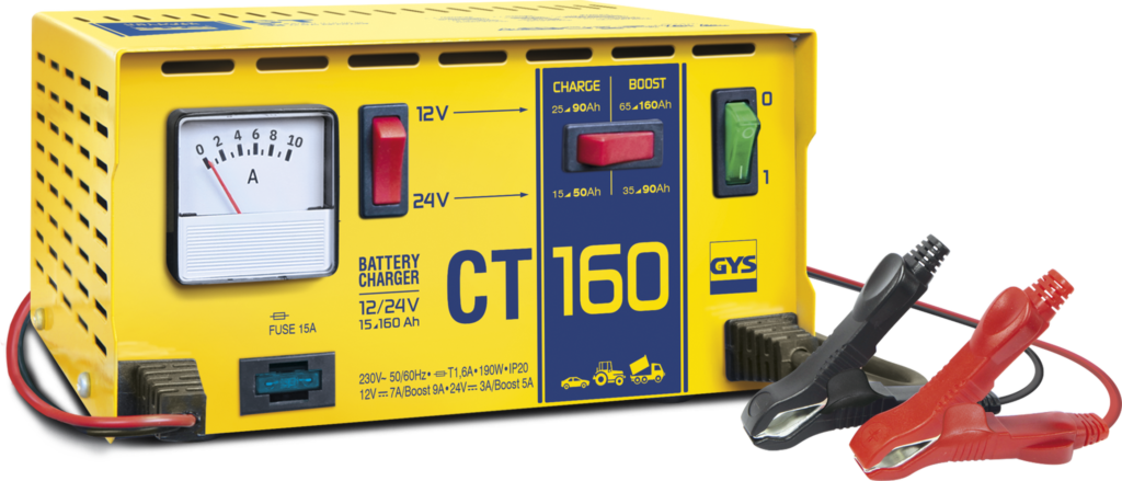 024106 CARREGADOR BATERIAS 12/24V CT 160