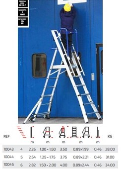 PLATAFORMA TRABALHO TELEFLY TLF 6-DEGR$#