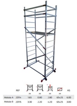 ANDAIME ALTOP (A+B) 20114/5 3,50M$#