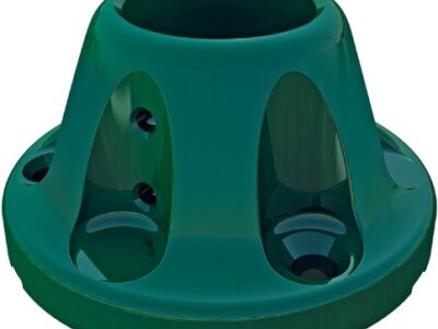 BASE PLASTICO VERDE  D48  POSTE QUICKFIX