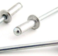 REBITE CEGO ALUMINIO/ACO  4,8 x 10