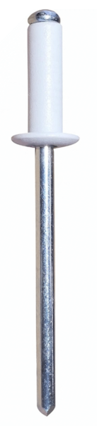 REBITE CEGO ALUMINIO/ACO BRANCO 4,0×10
