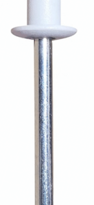 REBITE CEGO ALUMINIO/ACO BRANCO 4,8×12#