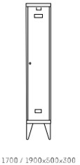 VESTIARIO 170×30 1P VESS01P730002525$