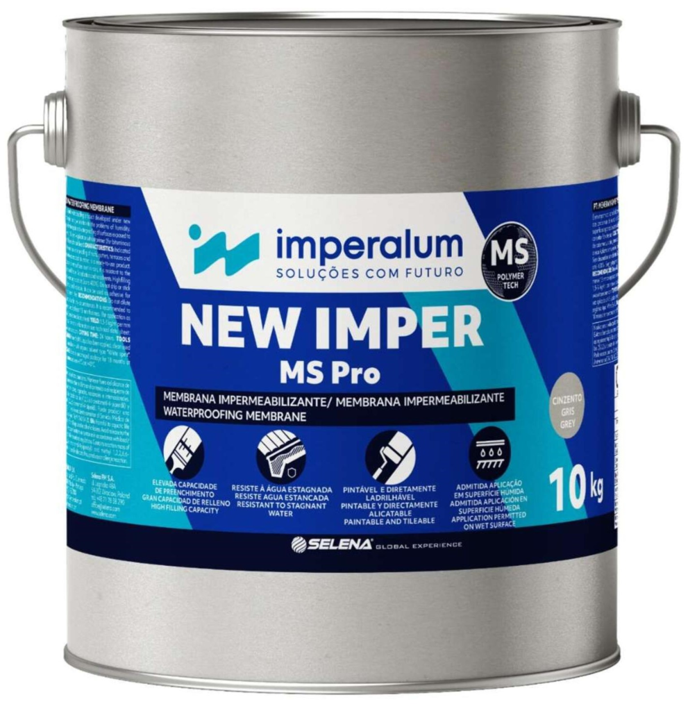 MEMBRANA ELAST.MONOC.MS-PRO  CINZ(10KG)$