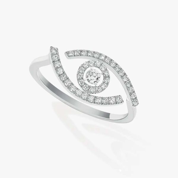 Anel em Ouro e Diamantes Messika Luky Eye